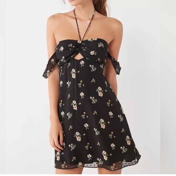 Urban Outfitters Dresses & Skirts - Urban Outfitters - Black Floral Dress